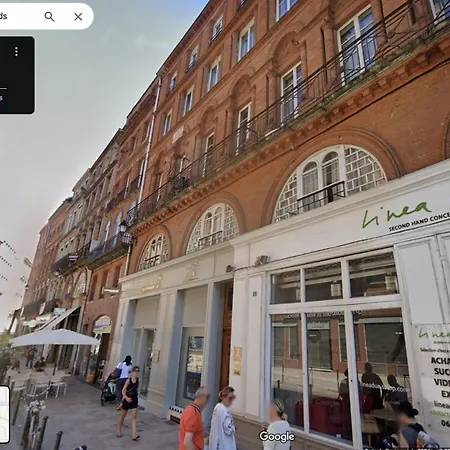 아파트 Superbe Appartement Au Coeur De Toulouse *